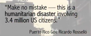 Puerto Rico Humanitarian Disaster