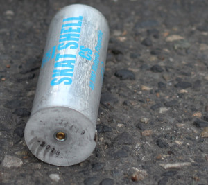 Skat Shell CS Tear Gas Canister (Creative Commons) Skat Shell CS Tear Gas Canister (Creative Commons)