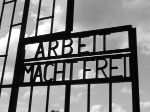 "Arbeit Macht Frei" gate