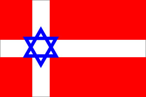 Danish flag/Jewish Star