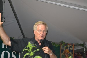 Travel guru and NORML board member Rick Steves speaking at Seattle Hempfest in August 2016 Travel guru and NORML board member Rick Steves speaking at Seattle Hempfest in August 2016