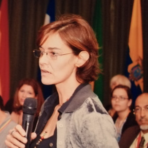 Inés Mejía, an external consultant to the Ministry of Justice in Colombia