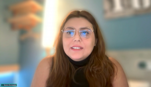 Keren Dunaway, Global Program Officer at the International Community of Women Living with HIV and an NGO Delegate to the UNAIDS Programme Coordinating Board Keren Dunaway, Global Program Officer at the International Community of Women Living with HIV and an NGO Delegate to the UNAIDS Programme Coordinating Board