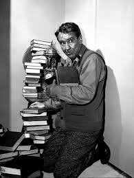 Burgess Meredith in Twilight Zone episode "Time Enough at Last"