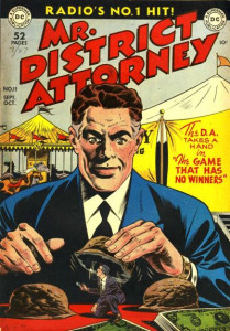 Comic Book Cover 1948 Mr District Attorney