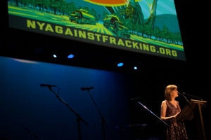 Sandra Steingraber at NY Against Fracking concert