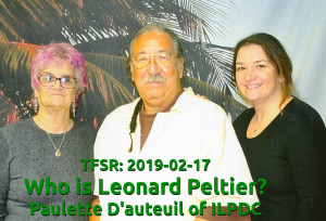 Paulette, Leonard & his daughter