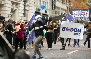 Portland Dances Biden Wins