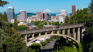 Portland, Oregon skyline