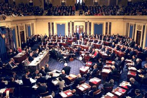 Senate in session, "Wikimedia Commons".