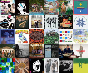 A collection of album/single covers of the artists who appeared on the show.