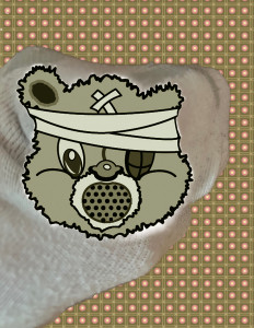 A Self Help Radio sock puppet, sort of.