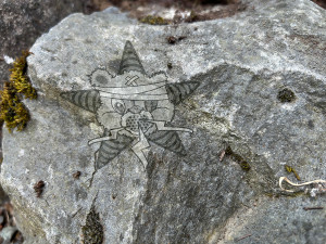 An image of a ridge with the Self Help Radio logo overlaid on it.