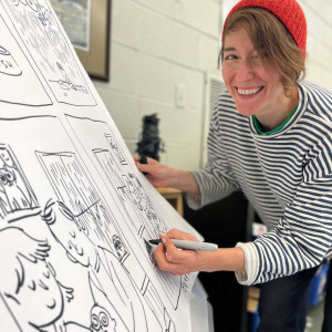 Vera Brosgol recounts her upbringing and her artistic life Vera Brosgol recounts her upbringing and her artistic life on Words and Pictures with S.W. Conser on KBOO Radio