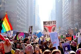 Women's March, photo courtesy of flashpoints.net Women's March, photo courtesy of flashpoints.net