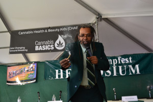 Ngaio Bealum at Seattle Hempfest Ngaio Bealum at Seattle Hempfest
