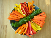 Home grown veggies