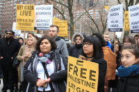 Fordham University students and supporters