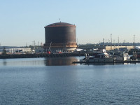 Puget Sound Energy LNG Tank at Port of Tacoma