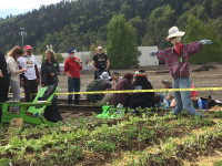 Victory Over Fossil Fuels Garden activists