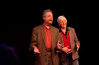 Lawrence Howard and Lynne Duddy of Portland Story Theater Lawrence Howard and Lynne Duddy of Portland Story Theater