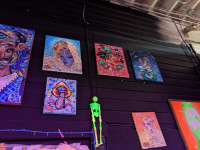 rainbow_city_strawberry_pickle_faeli_art_on_wall_ rainbow_city_strawberry_pickle_faeli_art_on_wall_