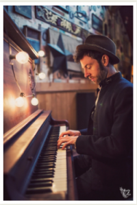 Robin Jackson at the piano