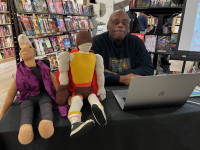 Rupert Kinnard talks about his trailblazing queer African-American comics characters The Brown Bomber and Diva Touché Flambé Rupert Kinnard talks about his trailblazing queer African-American comics characters The Brown Bomber and Diva Touché Flambé with S.W. Conser on Words and Pictures on KBOO Radio