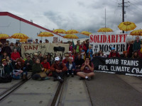 Oil Train Protest, Vancouver, WA, June 18, 2016